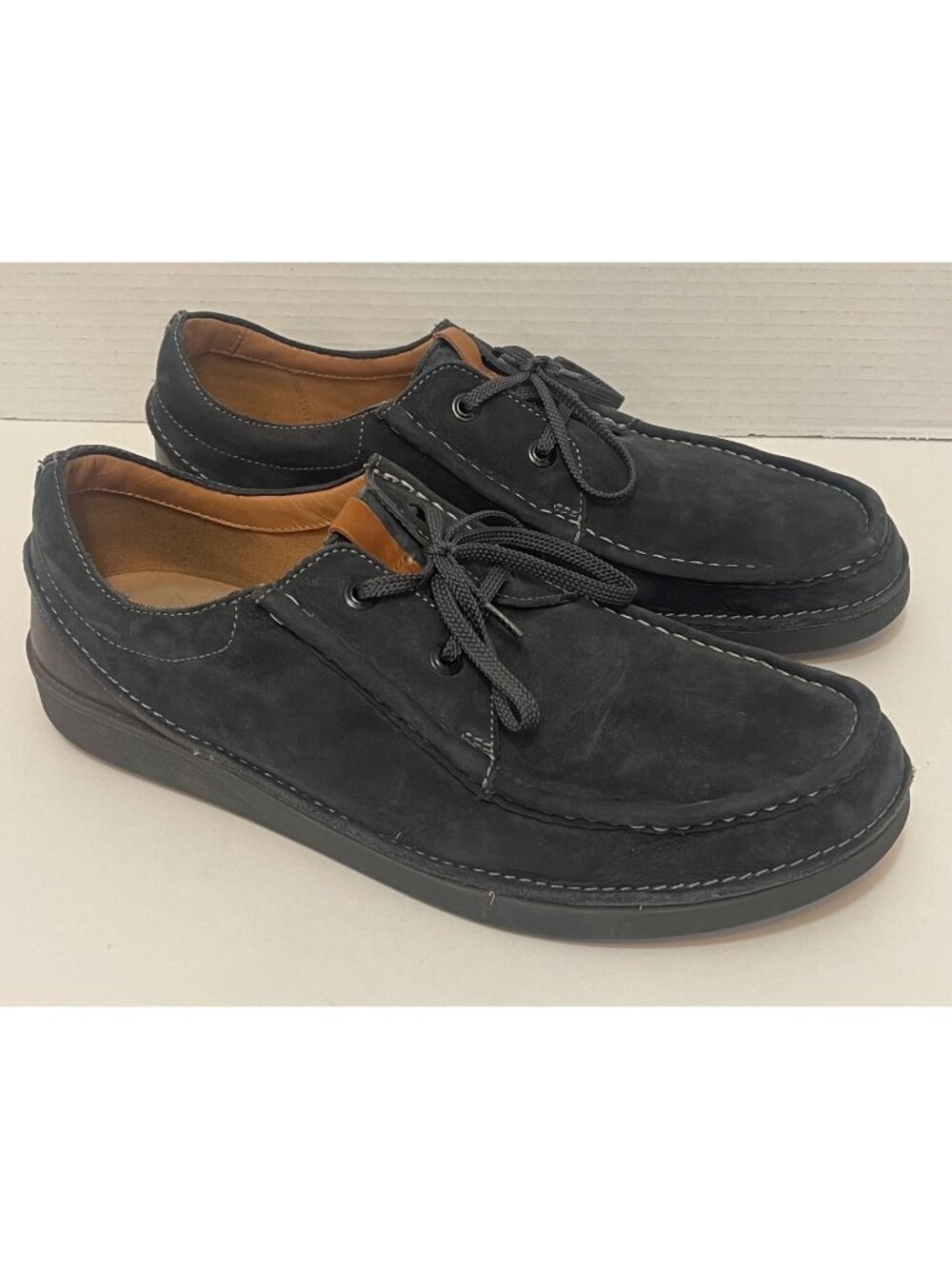 Clark’s Active Air Oakland Casual Shoes Dark Gray Mens sz 12